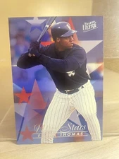 1996 Fleer Ultra Baseball #590 Frank Thomas STA