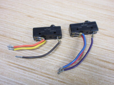 Micro Switch BZ-2RD Honeywell Basic Switch Plunger BZ2RD (Pack of 2)
