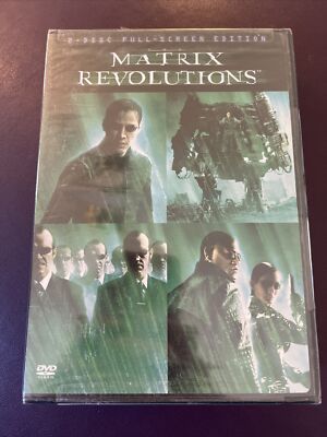 The Matrix Revolutions (DVD, 2004, 2-Disc Set, Full Screen) Sealed - FB2