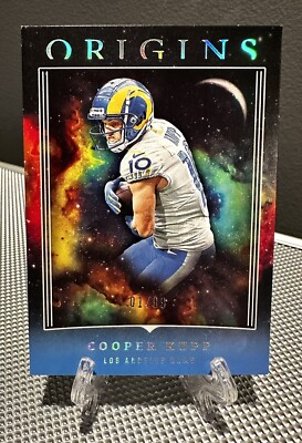2023 Origins COOPER KUPP #1/99 SP Blue Color Match Parallel 1st Stamped LA Rams