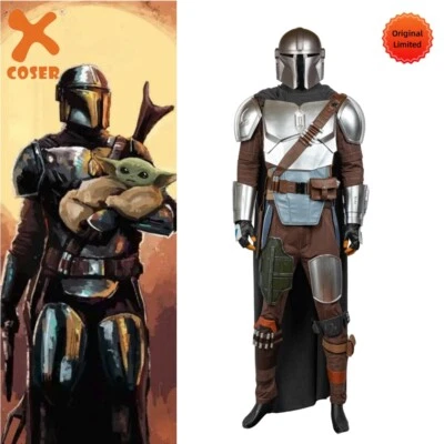 Xcoser 1:1 Mandalorianer Kostüm Din Djarin Beskar-Stahlrüstung Cosplay Limited