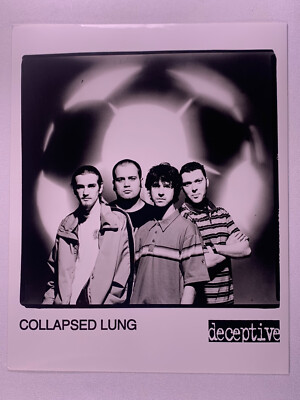 Collapsed Lung Photo Original Promo Circa Early 1990s