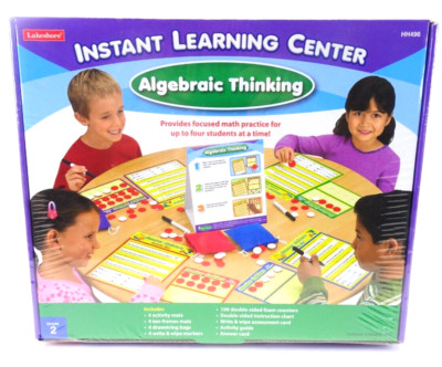 Lakeshore Instant Learning Center Algebraic Thinking Grade2 HH496 FACTORY SEALED