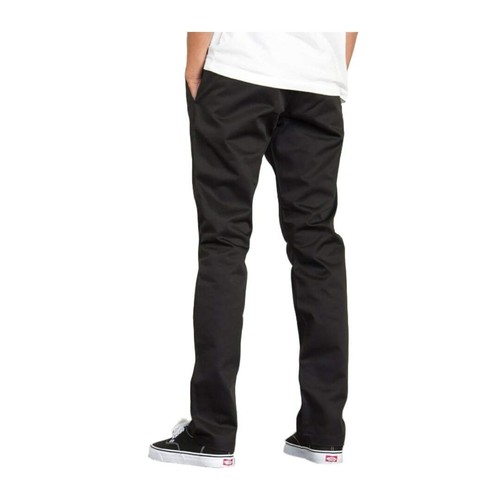 RVCA "The Week-End" Stretch Pants (Black) Men's Straight Fit Chino Pant - Picture 2 of 3