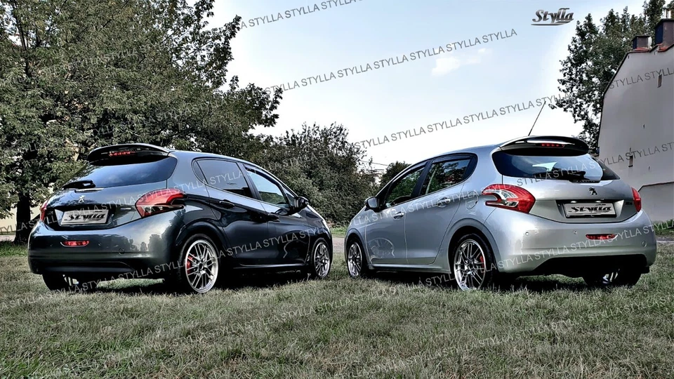 SPOILER REAR ROOF TAILGATE PEUGEOT 208 WING ACCESSORIES - Image 3 of 4