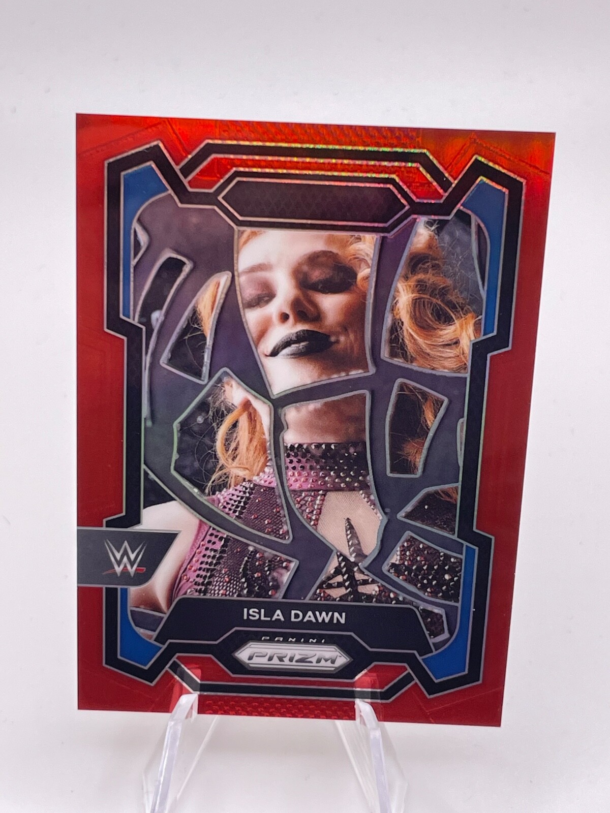 2024 WWE - Prizm - Red /299 - #194 Isla Dawn No 28