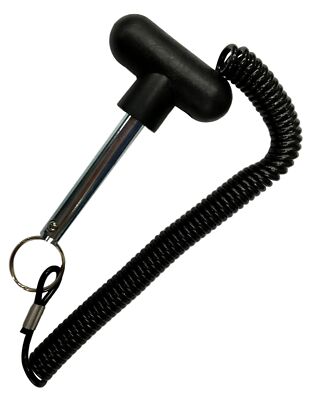 92490A533, McMaster Carr, Quick-Release Pin, T-Handle, with Plastic Lanyard