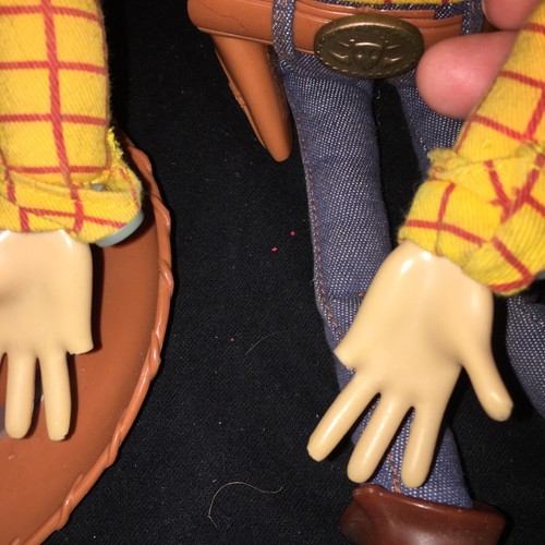 Disney Pixar Toy Story Woody 15 Inch Pull String Action Figure Bullseye and Cup - Picture 13 of 24