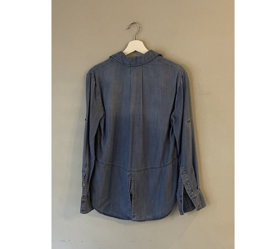 Anthropologie Cloth & Stone Split Back Button Down. NWT Size XS. Retail- $168 - Picture 8 of 8