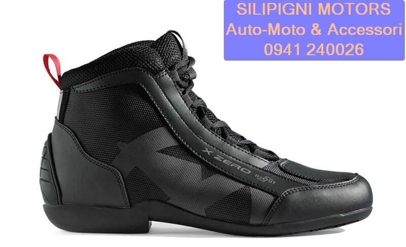 SPIDI XPD X-ZERO H2OUT 026BLACK Scarpe Moto Tecniche Protezioni Impermeabile S79