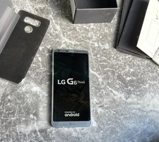 LG G6 - 32GB - Ice Platinum LS993 Sprint Smartphone Cell Phone LGLS993TTNKT