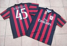 MAGLIA BALOTELLI MILAN UFFICIALE adulto bambino 2015/16 HOME SUPER MARIO 45