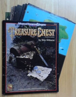 1x  V073: Treasure Chest: 9426: 1994: READ DESCRIPTION Used/Good Products - D&D 