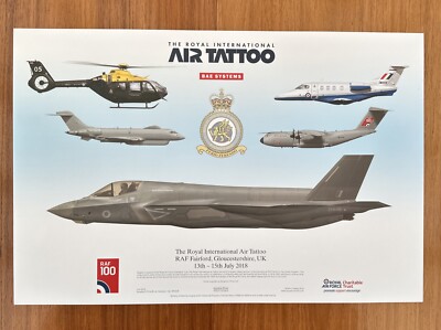 Squadron Print - The Royal International Air Tattoo RAF Fairford 13. - 15. Juli 2018