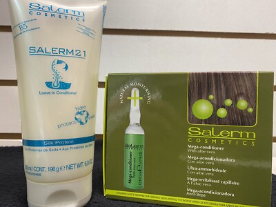 Salerm Mega Conditioner +  Leave In Salerm 21