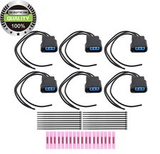 6pc Ignition Coil Connector Pigtail Plug For Honda Cable Wire 30520-PRA-A01 