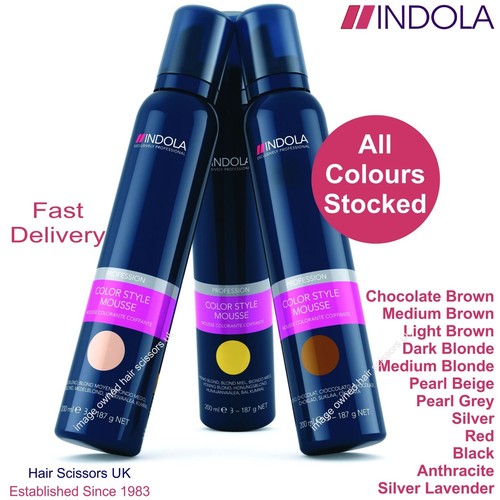 INDOLA COLORE MOUSSE PER CAPELLI. tutti i colori rifornito. temporanea Tinta  per capelli 200ml | eBay