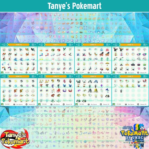 Pokemon Home Gen 1-9 Living Pokedex | Shiny | Non Shiny | Event Pokemon - Picture 10 of 20