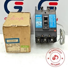 TERASAKI TEMBREAK XS60NS 60A 3 POLE 600V AC CIRCUIT BREAKER NEW