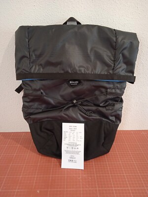 Braasi Industry Mika Parachute Rucksack 22L Schwarz (63 x 27 x 12cm)