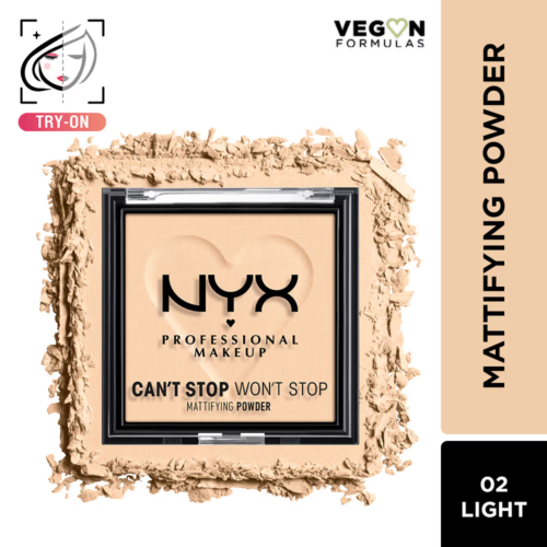 NYX Professional Makeup Can't Stop Won't Stop Mattifying Powder (6 g) Free Ship - Picture 1 of 6