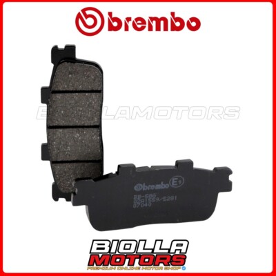 07040 REAR BRAKE PADS BREMBO - SYM RV EFI 250 2012