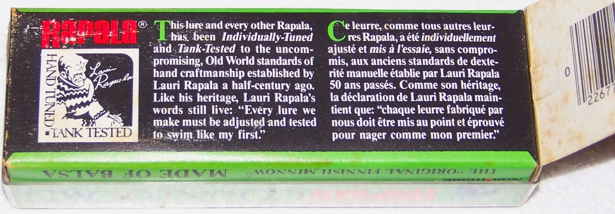 Leurre Rapala Countdown CD-11 Vintage – Argent, Balsa, Coulant, Fabriqué En Irlande