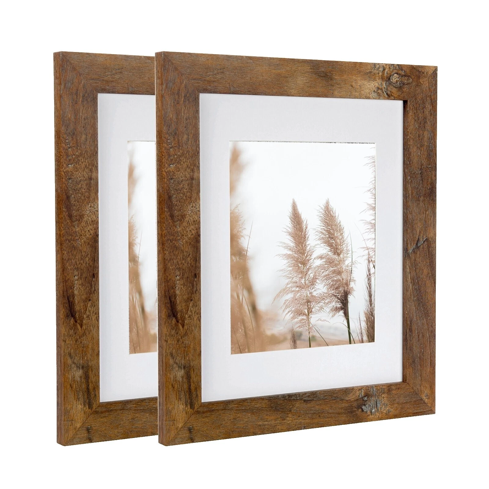 Rectángulo de madera Marcos de Moda