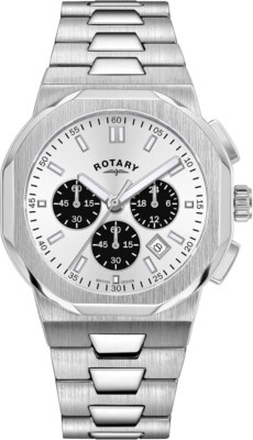 GB05450/59 Rotary Gents Regent Chronograph S/S Bracelet Watch £329 GB05450/59 Rotary Gents Regent Chronograph S/S Bracelet Watch £329