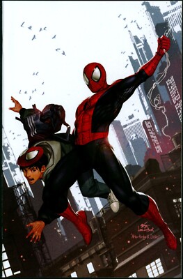 SPIDER-MAN #1 R - 2022 - InHyuk Lee Virgin Variant