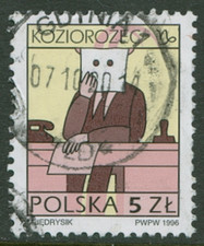 Poland Stamp Scott #3288 Signs of Zodiac Capricorn 1996