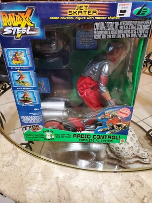 Gi Joe - Action Man -  Max Steel - 2001 - Jet Skater Radio Control Figure - Rare