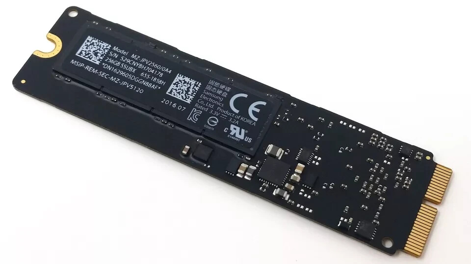 A1466 256GB PCIe SSD For Apple MacBook Air - 2013, 2014, 2015