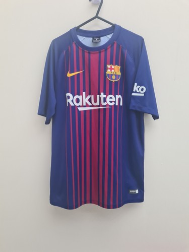 Genuine BARCELONA 2017/18 Home Shirt | #10 MESSI | NIKE M See Pics - 第 1/9 張圖片