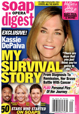 Soap Opera Digest May 15 2017 Kassie DePaiva Sharon Case Alyvia Alyn Lind Nadia