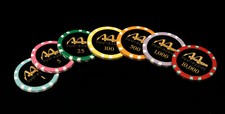 Las Vegas TV Show Prop - Montecito Casino Poker Chips