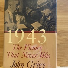 1943 La victoire qui n'a jamais été Grigg couverture rigide