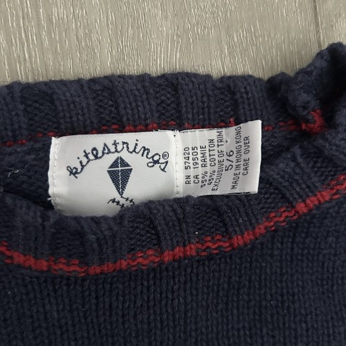 Boy’s Kitestrings Crewneck Sweater Size 5/6 - 第 4/4 張圖片