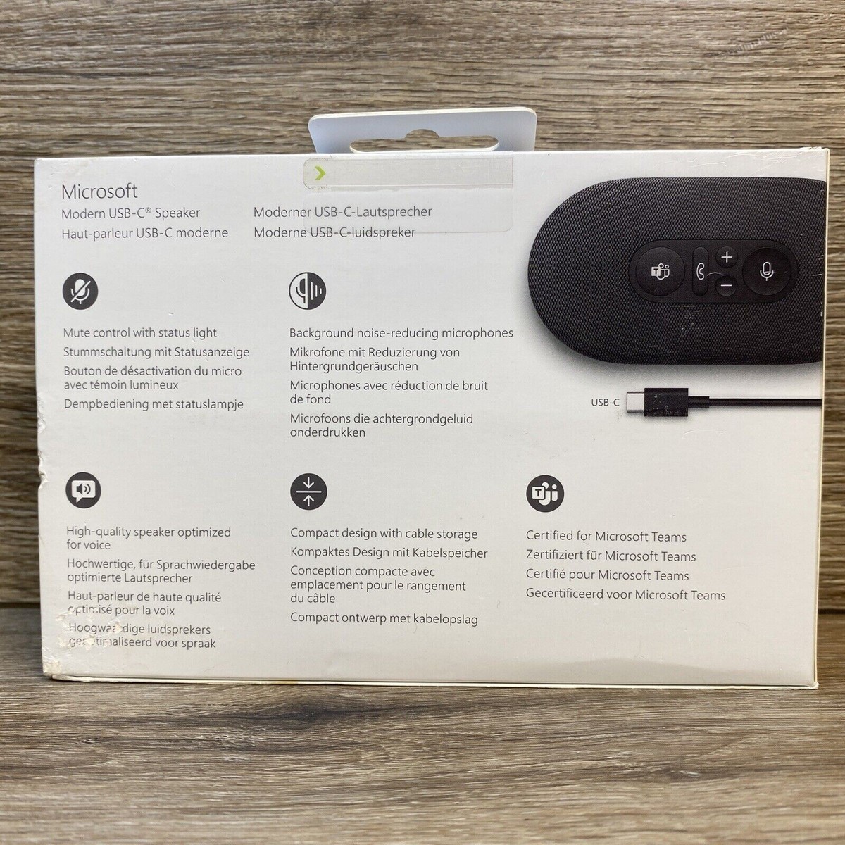 Altoparlante USB-C Microsoft Moderno - Per Meeting E Smart Working - Foto 8