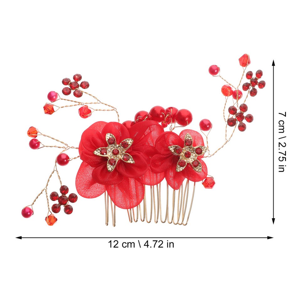 Hair Accessories for Women Braids Decorative Flower Slide Bride eBay