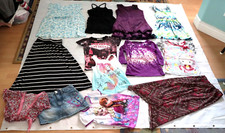 Girls a lot of 13 size M 7-8 summer clothing Disney, Rogue, Hello Kitty, Cher