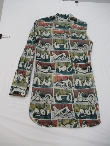 Camisa Burberry Londres Inglaterra Madon Brillante Verde Manzana Gráfica Mujer Mediana - Imagen 2 de 14