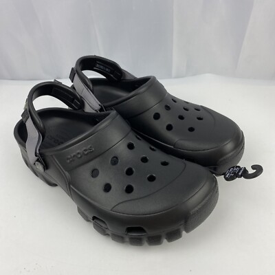 Crocs Off Road Sport Clogs Slides Black Men display picture 2
