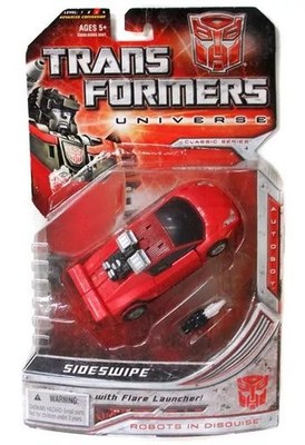 Hasbro Transformers Universe Classic Sideswipe Figur gebraucht Spielzeug