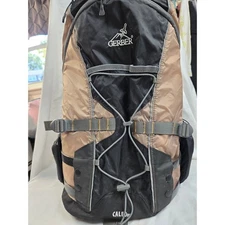 Gerber Caleo XC Backpack Hiking Travel Daypack Lightweight Black Beige