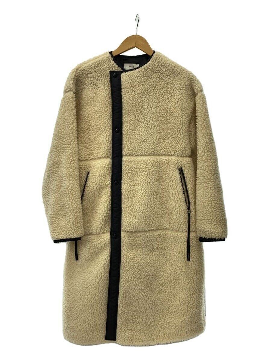 ALTRA HYKE OTHER 21AW COAT 2 POLIESTERE PANNA 212 17175 012 FINTO SHEARLING