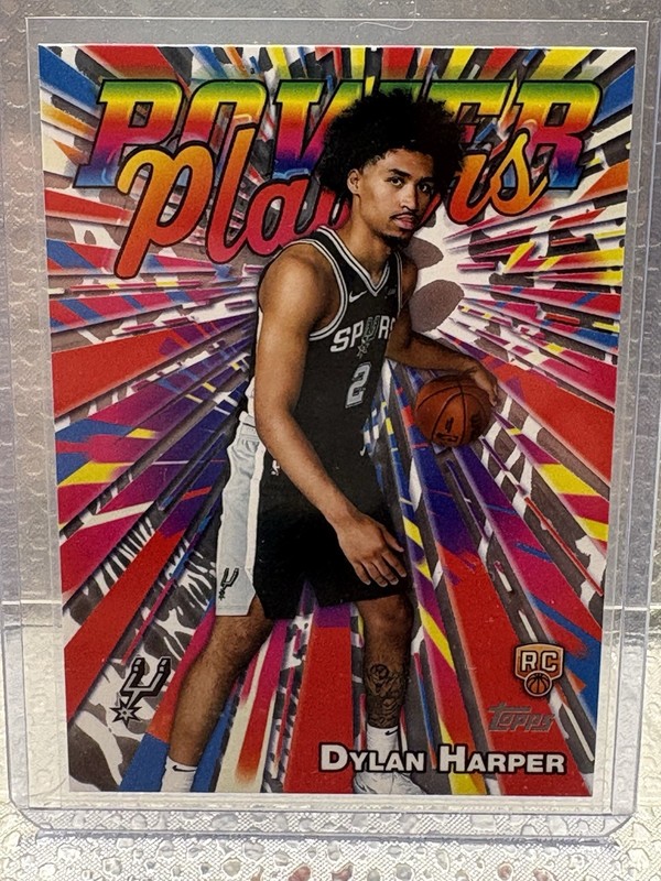 2025-26 Topps - Power Players Dylan Harper #PP-17 (RC)