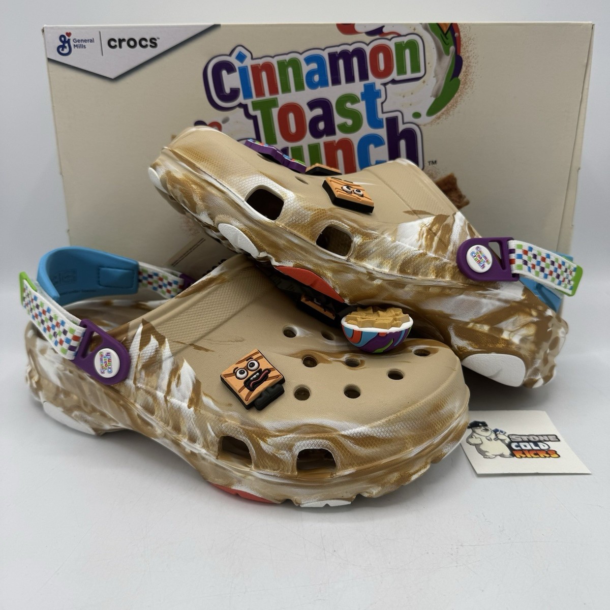 Crocs x Cinnamon Toast Crunch Clog Size M9/W11 Cinnamon  display picture 2