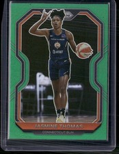2021 Panini Prizm WNBA #27 Jasmine Thomas Prizms Green