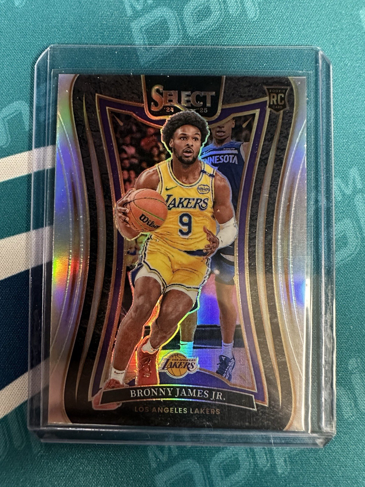 2024-25 Panini Select - Concourse Bronny James #90 Silver Prizm (RC)